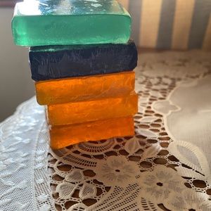 Handmade soaps with natural products like saffron,jasmine,lavender etc.